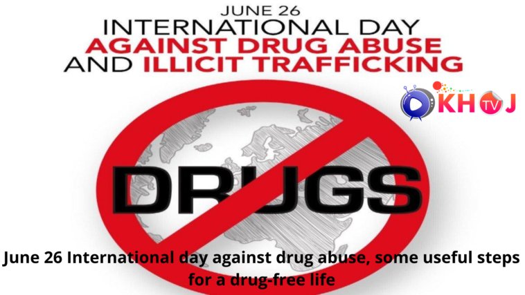 June 26 International day against drug