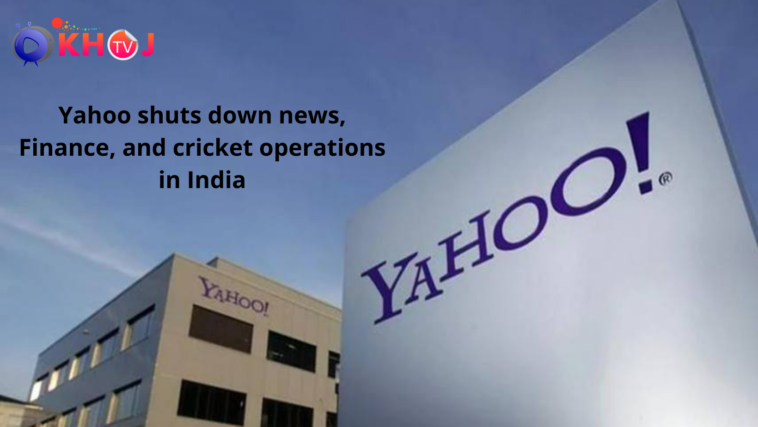 Yahoo shuts down news