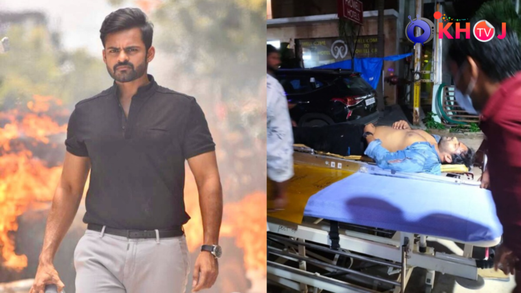Sai Dharam Tej met with an accident