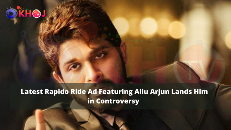Latest Rapido Ride Ad Featuring Allu Arjun